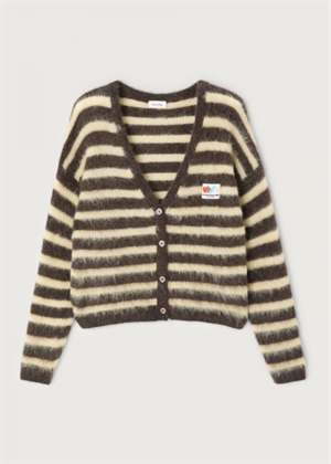 Nenybay strik cardigan Racine Raye Soja American Vintage 